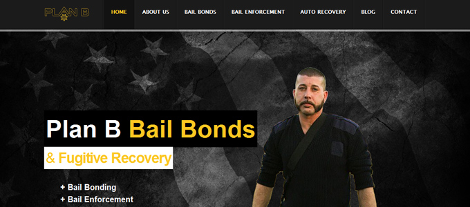 Keystone Bail Bonds Website Screen Capture 1